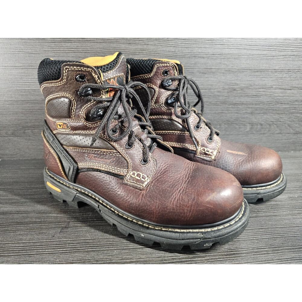 Thorogood Men's Gen-Flex2 Series 814-4447 VGS-300 Safety Toe Boots Size 10W